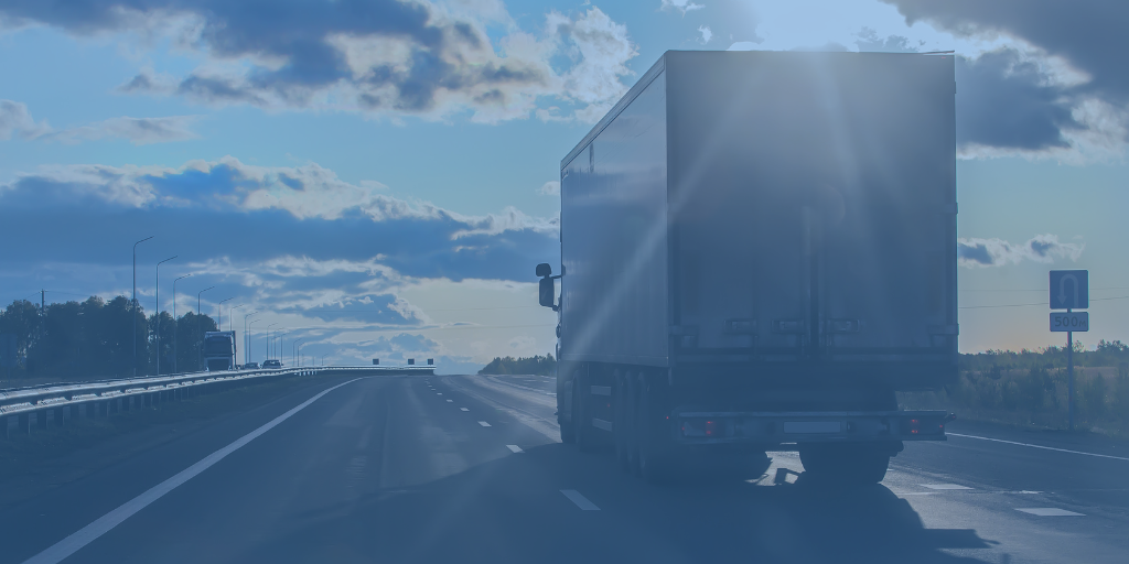 Freight Truck on the Road