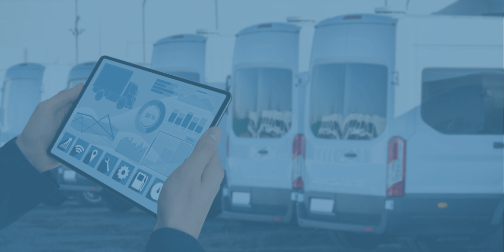 Fleet Reporting and Tracking Stock Image