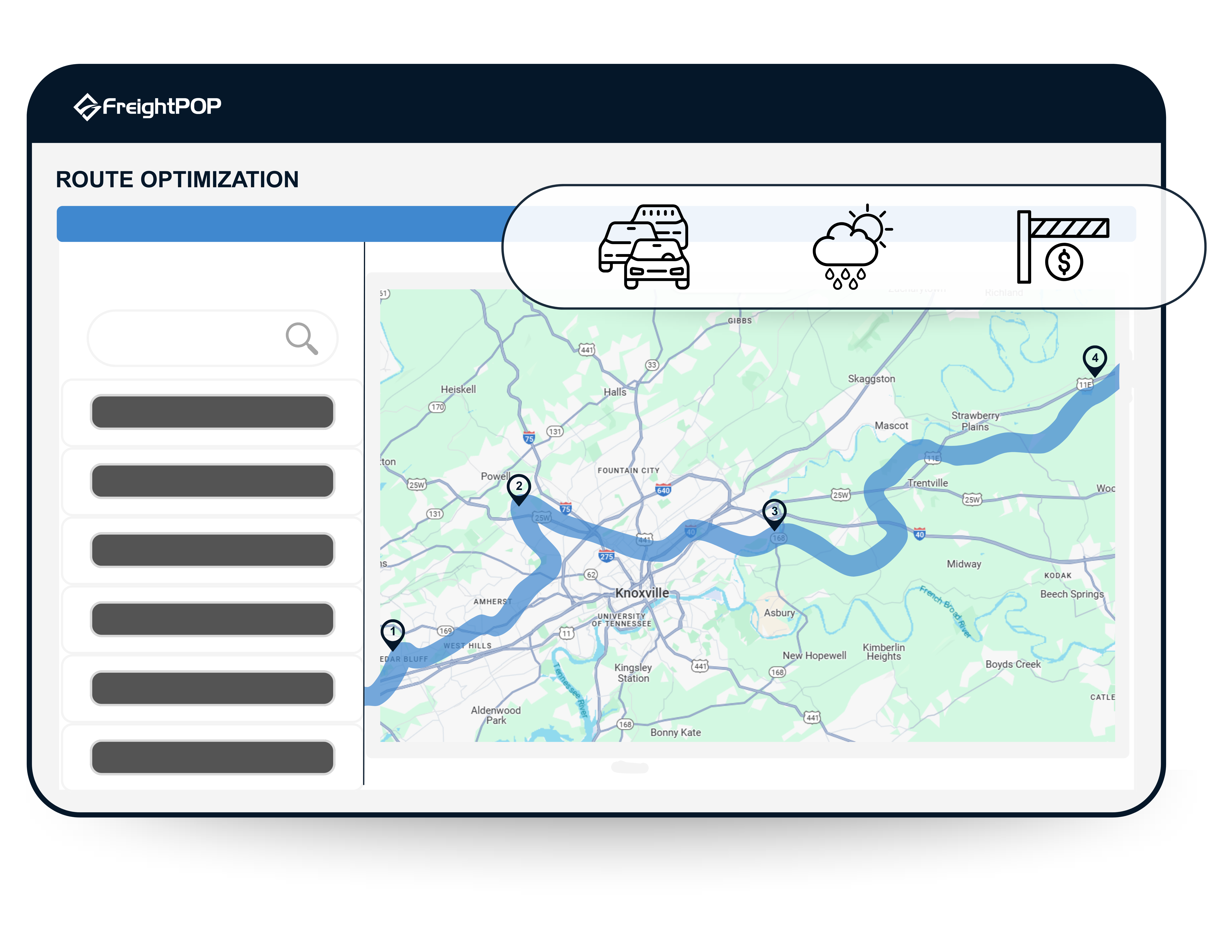 FreightPOP Route Optimization